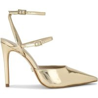 Carvela Women's 'Eterno Strappy Court' Heels in Gold | Size: 8 | Debenhams UK