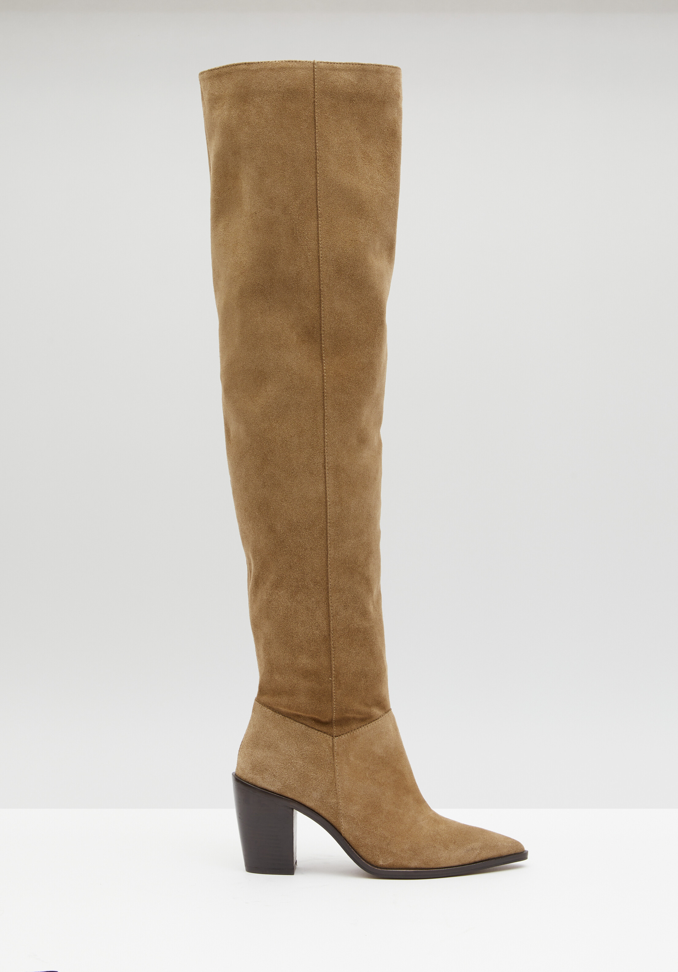 Elise Leather Over The Knee Boots | Hush UK