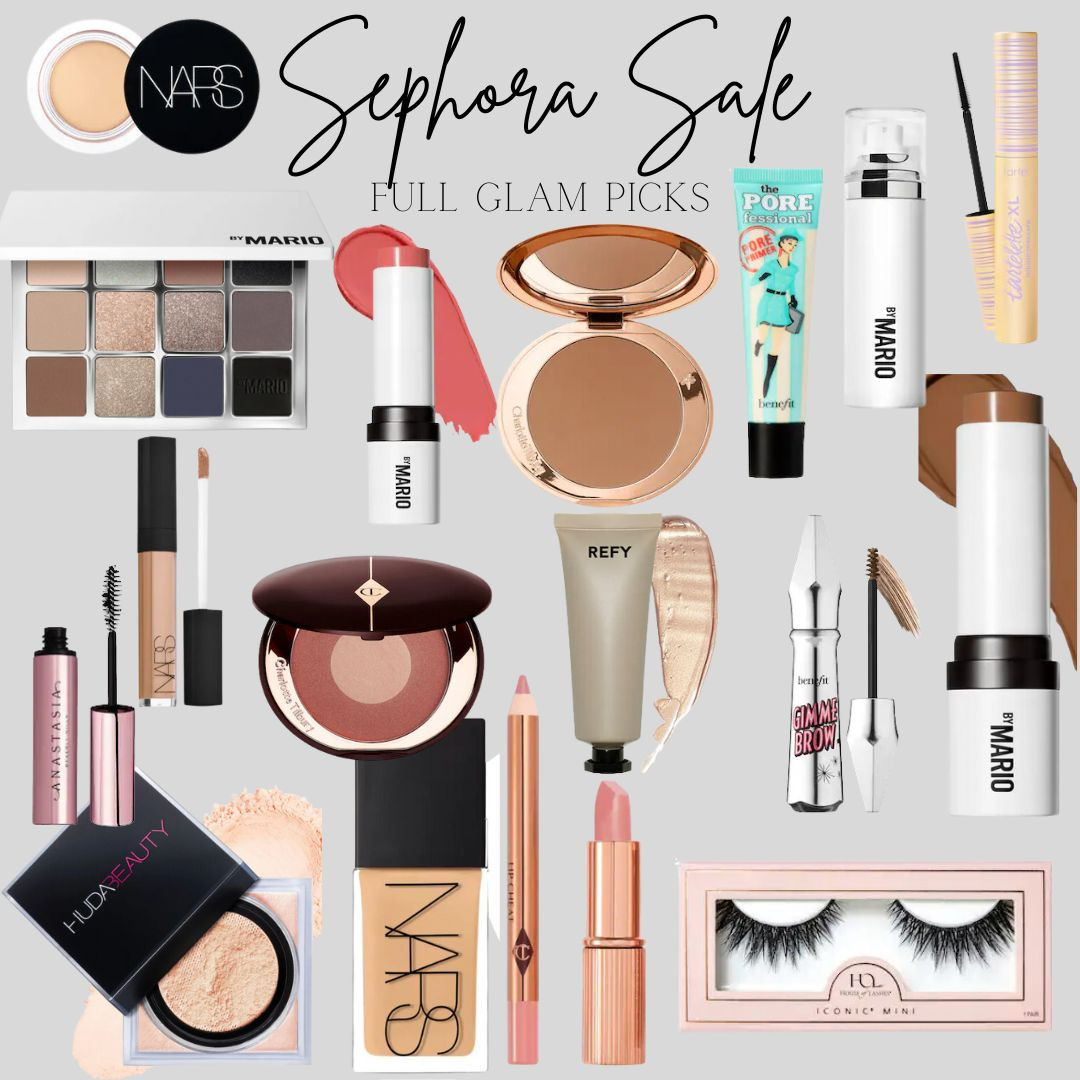 It's the last day to shop the Sephora sale! Great gift ideas for anyone in your life. Here are some of my favorite picks for full-glam looks! 

 #LTKCyberWeek #LTKGiftGuide #LTKBeauty