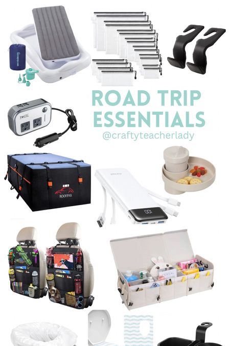 Road trip essentials to make travel easy and organized! 