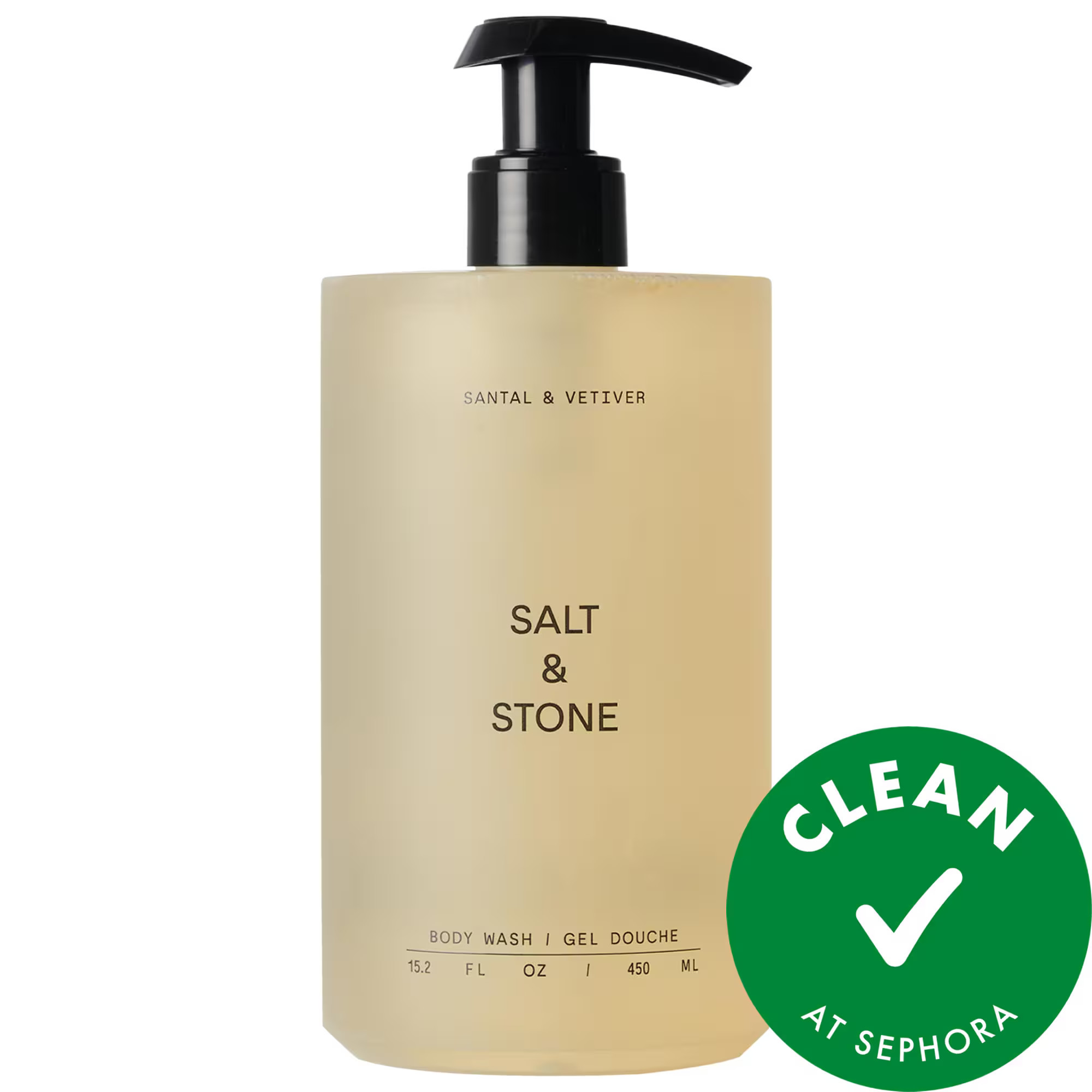 Salt & Stone Santal & Vetiver Refillable Body Wash with Niacinamide + Probiotic 15.2 oz/450 ml 15.2 oz/450 ml | Sephora (US)
