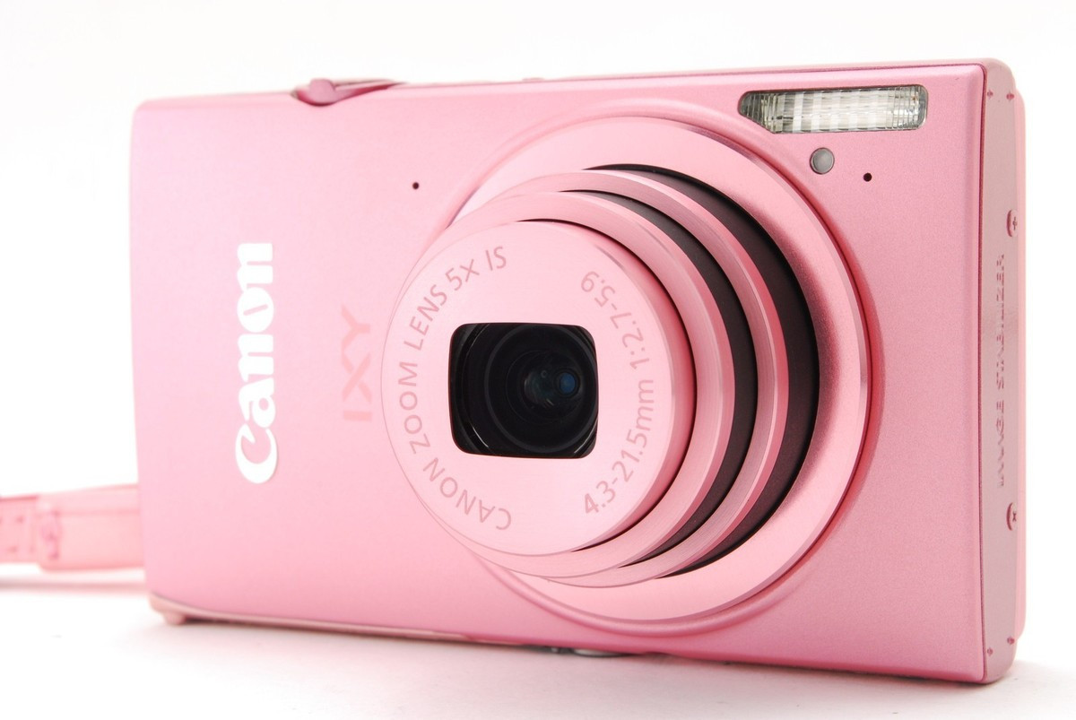Canon IXY 430F Pink 5x zoom Wi-Fi 16.1MP Digital Camera JAPAN [TOP MINT w/Box] | eBay US