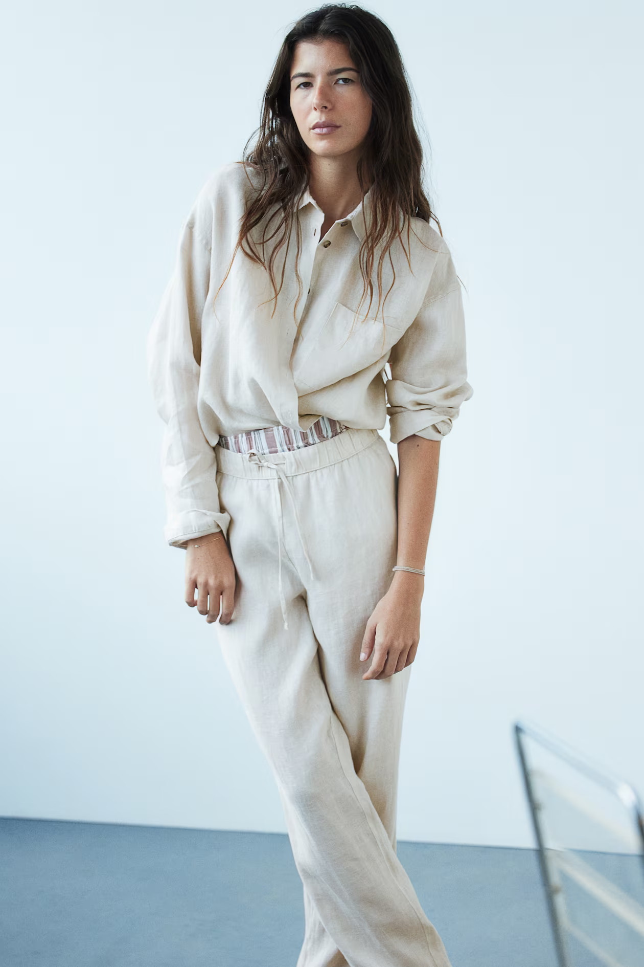Washed linen pyjamas | H&M (UK, MY, IN, SG, PH, TW, HK)