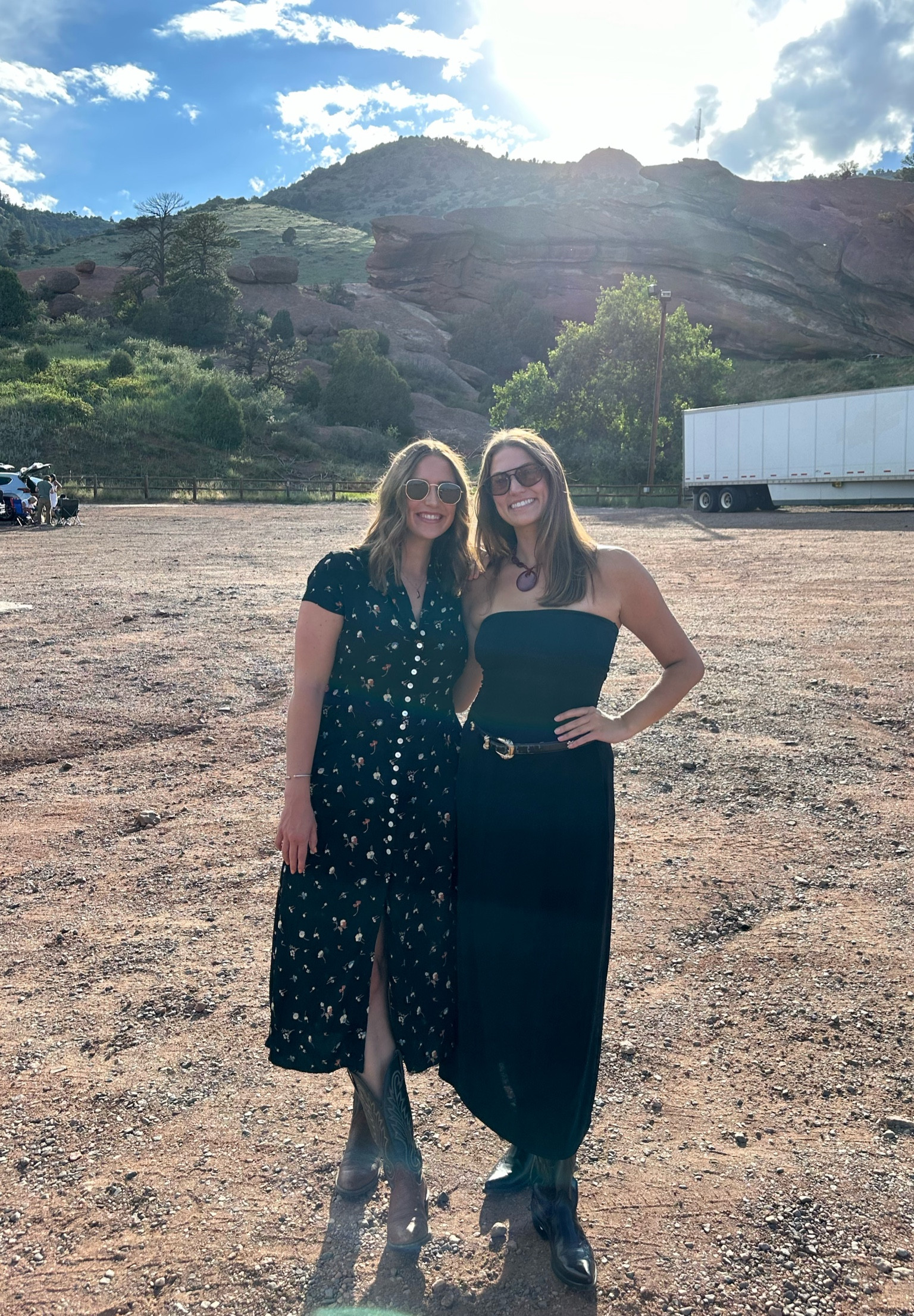 red rocks concert outfit! Most of the things are thrifted but I linked very similar products to get the same look! 