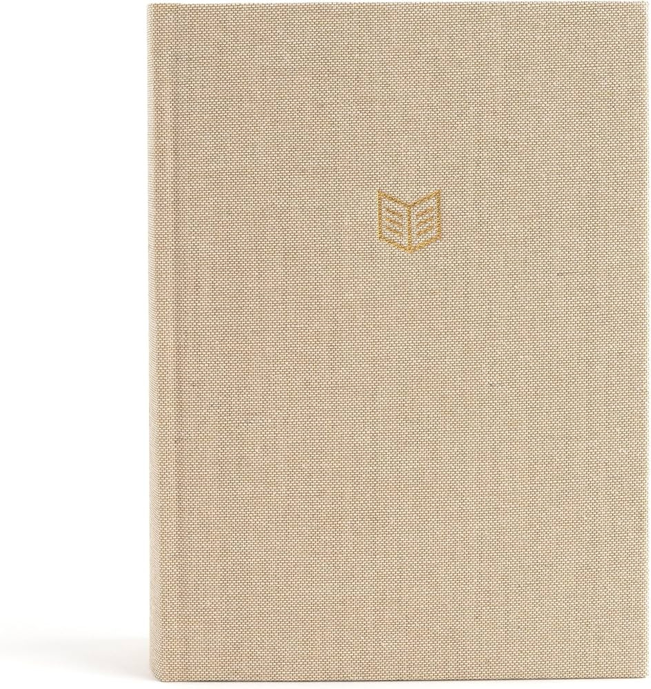 CSB She Reads Truth Bible, Sand Cloth Over Board, Black Letter, Full-Color Design, Wide Margins, ... | Amazon (US)