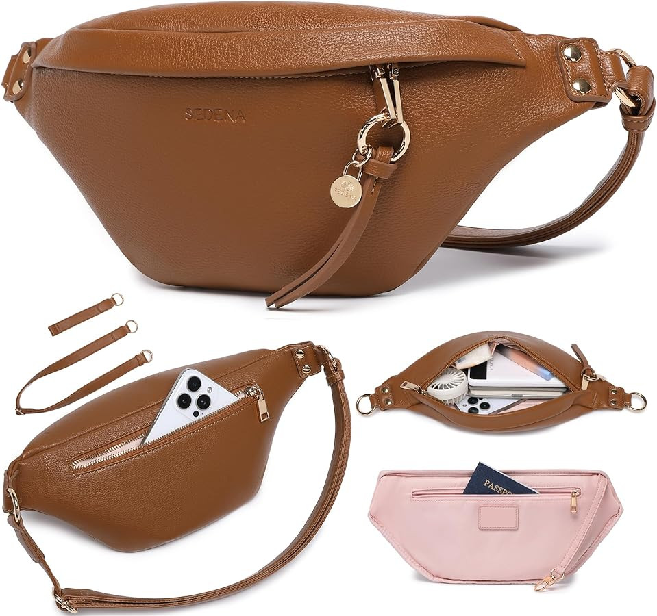 Anti Pickpocket Bag - RFID Crossbody Bag for Travel, Adjustable Strap Multiple Compartments Anti ... | Amazon (US)