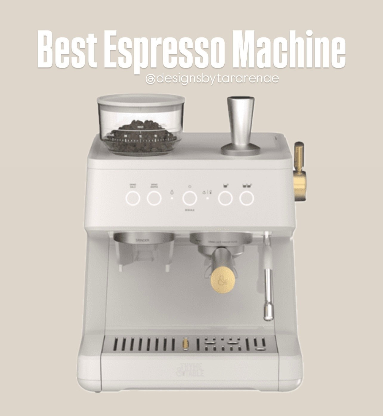 This espresso machine is hands down one of my favorite coffee finds. Sleek, timeless, and so beautiful. It makes café quality drinks at home without the fuss, heats up quickly, and looks like something straight out of a designer kitchen. If you love slow mornings, cozy routines, and an espresso moment that feels a little extra every day, this one just makes sense. Linked here for anyone wanting to upgrade their coffee setup in the prettiest way. 🤍

#ltkfinds #ltkhome #ltkitchen #ltkwalmart #walmartfinds #walmarthome #walmartstyle #coffeestation #espressomachine #aesthetickitchen #neutralhome #kitcheninspo #countertopstyling #cozyhome #everydayluxury #coffeeathome #morningroutine #homedetails #simpleliving #modernhome #homeinspo #kitchenessentials #coffeevibes #designinspo #homeupgrade #dailyrituals #styledspaces #functionalbeauty

#LTKGiftGuide #LTKHome #LTKmomlife
