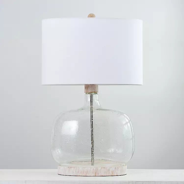 Destin Clear Glass Table Lamp | Kirkland's Home