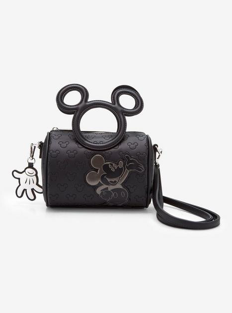 Loungefly Disney Mickey Mouse Embossed Silhouettes Crossbody Bag with Charm - BoxLunch Exclusive | BoxLunch