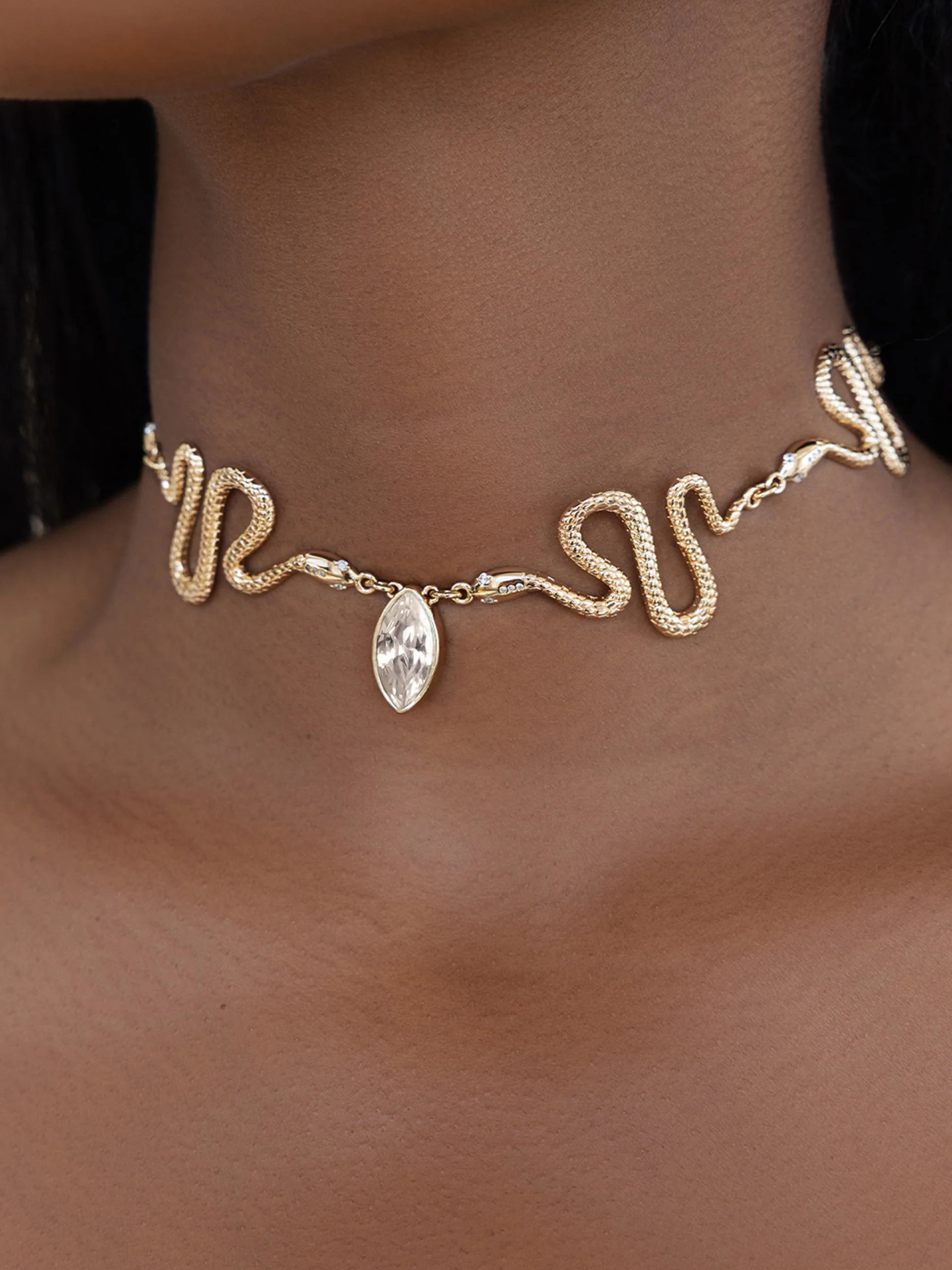 Serpentina Snake Choker | Ettika