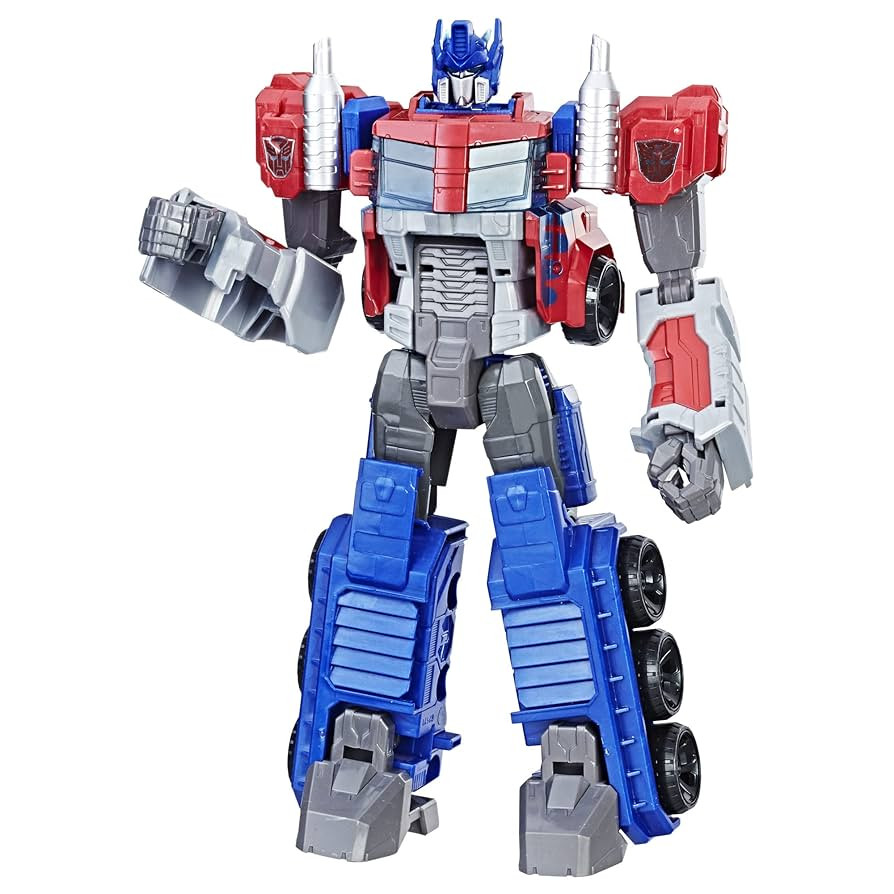 Transformers Toys Heroic Optimus Prime Action Figure - Timeless Large-Scale Figure, Changes into ... | Amazon (US)