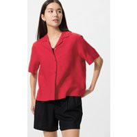 Uniqlo - Linen Blend Open Collar Shirt (short Sleeve) - Red - XXL | UNIQLO (UK)