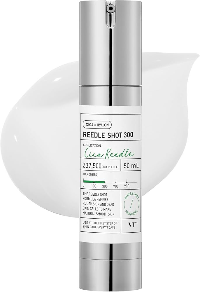 VT COSMETICS CICA Reedle Shot 300, Advanced Night Exosome, Microneedling Serum, Centella Asiatica... | Amazon (US)