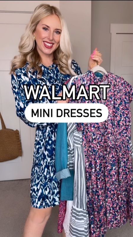 Instagram reel, Walmart mini dresses, Walmart dress, Walmart fashion, Walmart outfit, Walmart try on, spring dress, time and tru, floral dress, white dress 

#LTKSeasonal #LTKfindsunder50 #LTKstyletip