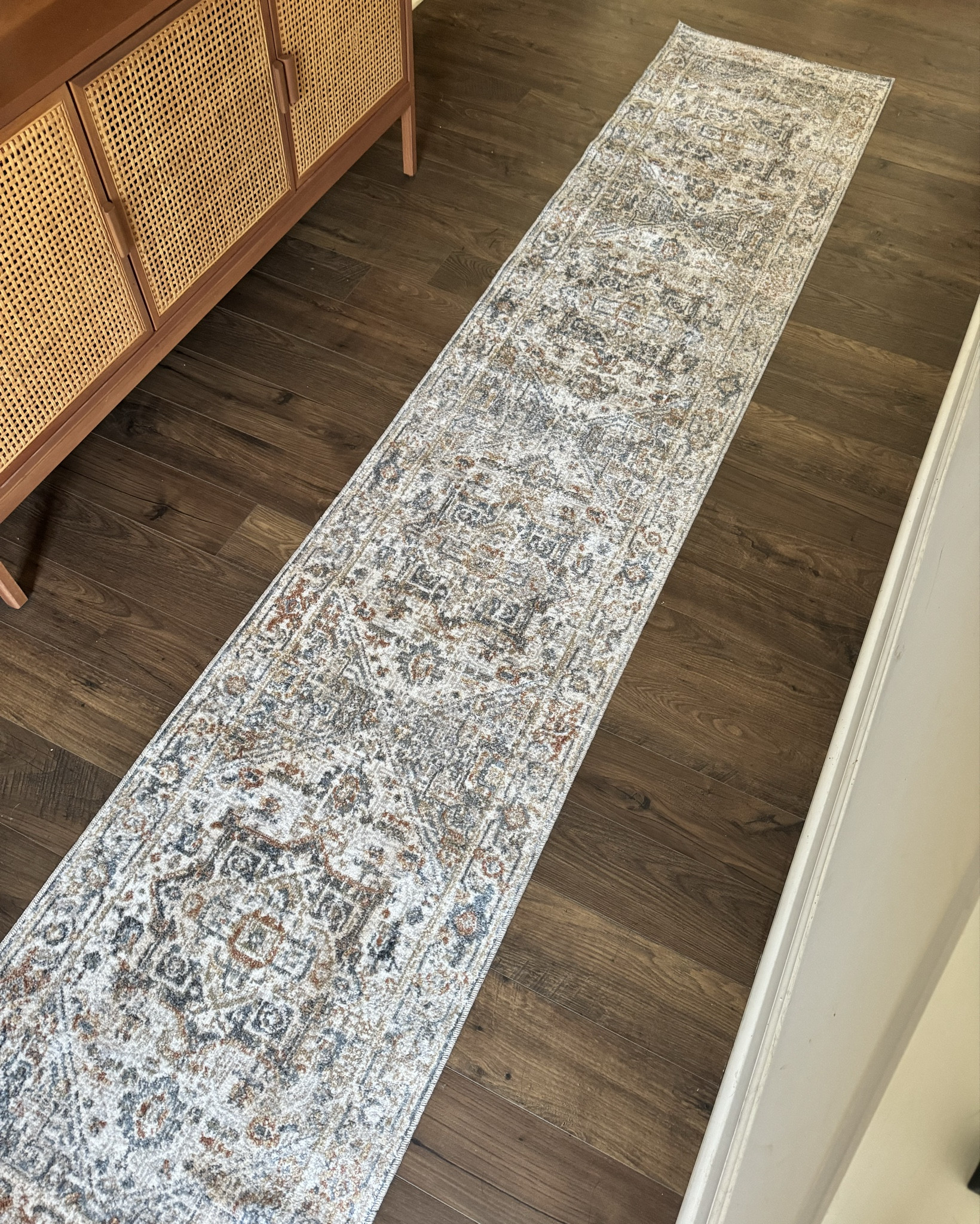 Absolutely loving my @coveredbyrugs rug pad & entryway runner! 

#LTKHome #LTKStyleTip