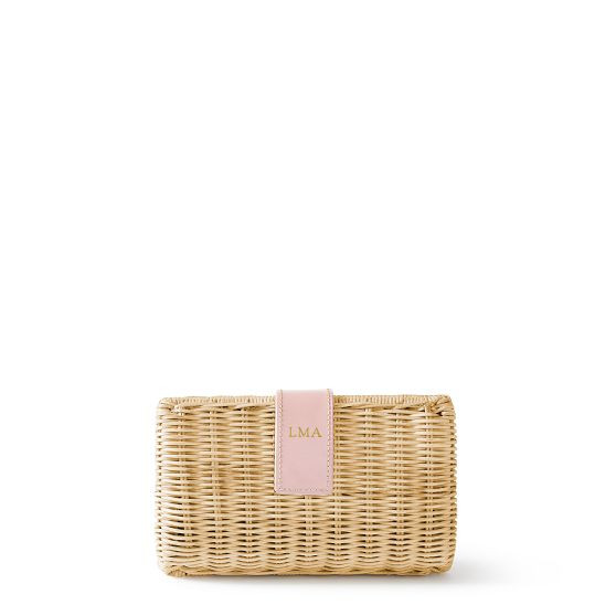 Kaia Wicker Clutch | Mark and Graham
