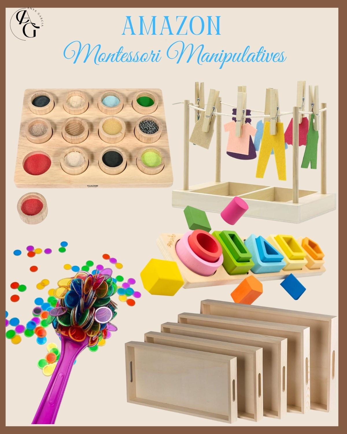 Amazon ~ Montessori Manipulatives 

#LTKKids #LTKHome #LTKmorningroutine