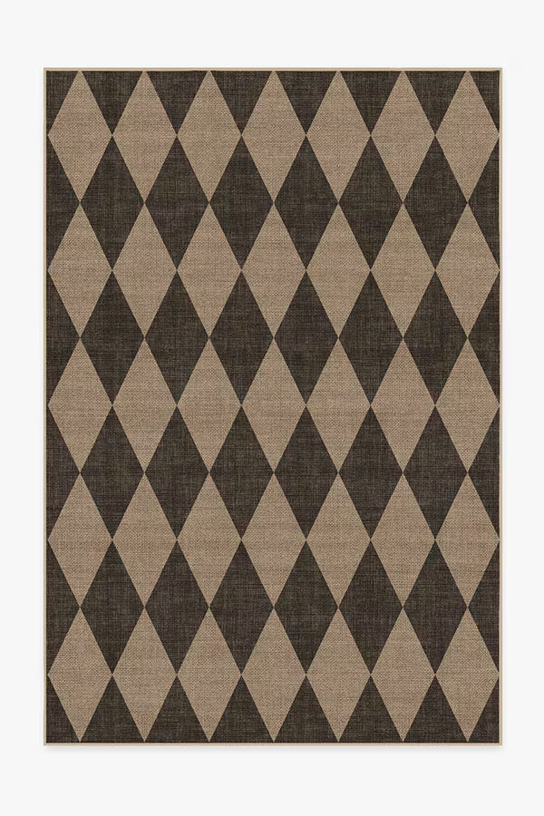 Palazzo Soft Black Re-Jute Rug | Ruggable