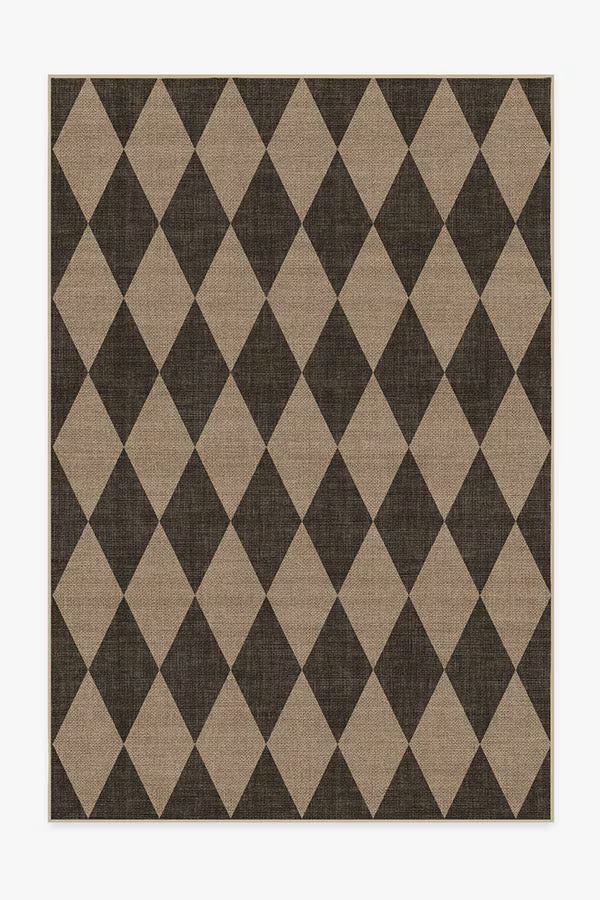 Palazzo Soft Black Re-Jute Rug | Ruggable | Ruggable