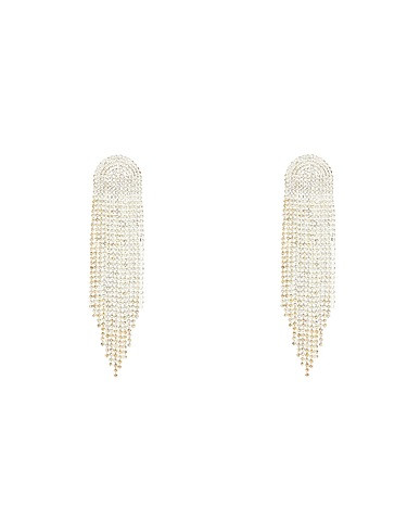 RHINESTONE CASCADE EARRINGS | YOOX IT