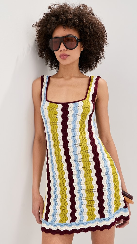 Nadia Wavy Stripe Mini Dress | Shopbop