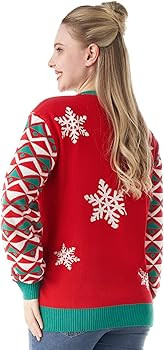 Giggling Getup Ugly Christmas Sweater, LED Ugly Christmas Sweater with Light, Holiday Pullover fo... | Amazon (US)