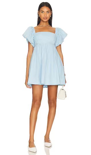 Relish Mini Dress in Soft Blue | Revolve Clothing (Global)