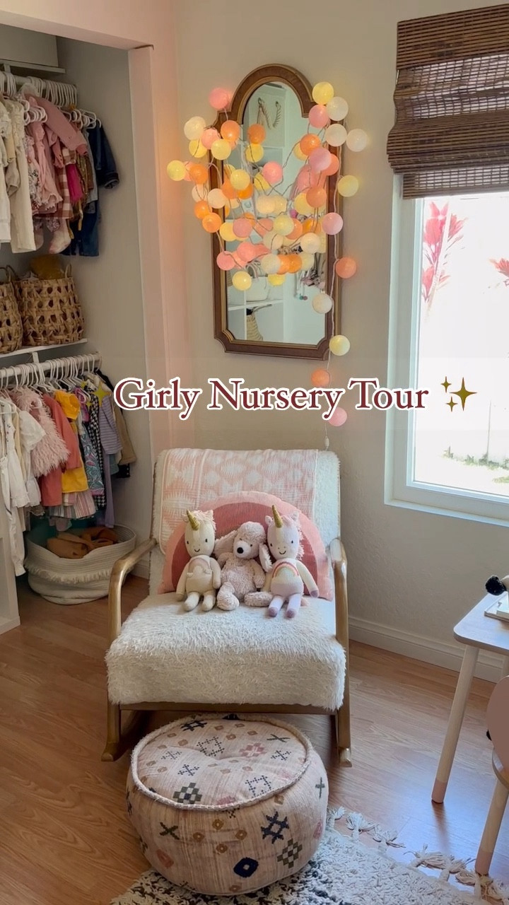 Tour Pt. 1 of Shared Baby Girls Nursery 💕💕

Baby girl nursery, nursery inspo, nursery decor, nursery furniture, maternity, kids room, girly room, baby room, baby nursery, project nursery, nursery, shared nursery, nursery ideas, boho nursery, nursery styling

#LTKbaby #LTKkids #LTKbump
