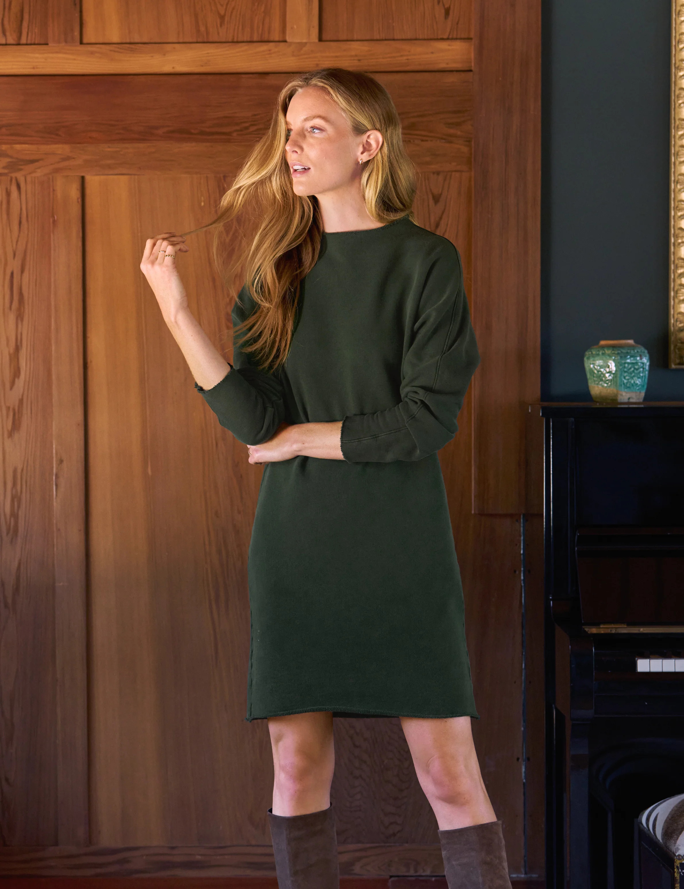 IZZIE Evergreen, Triple Fleece | Frank & Eileen