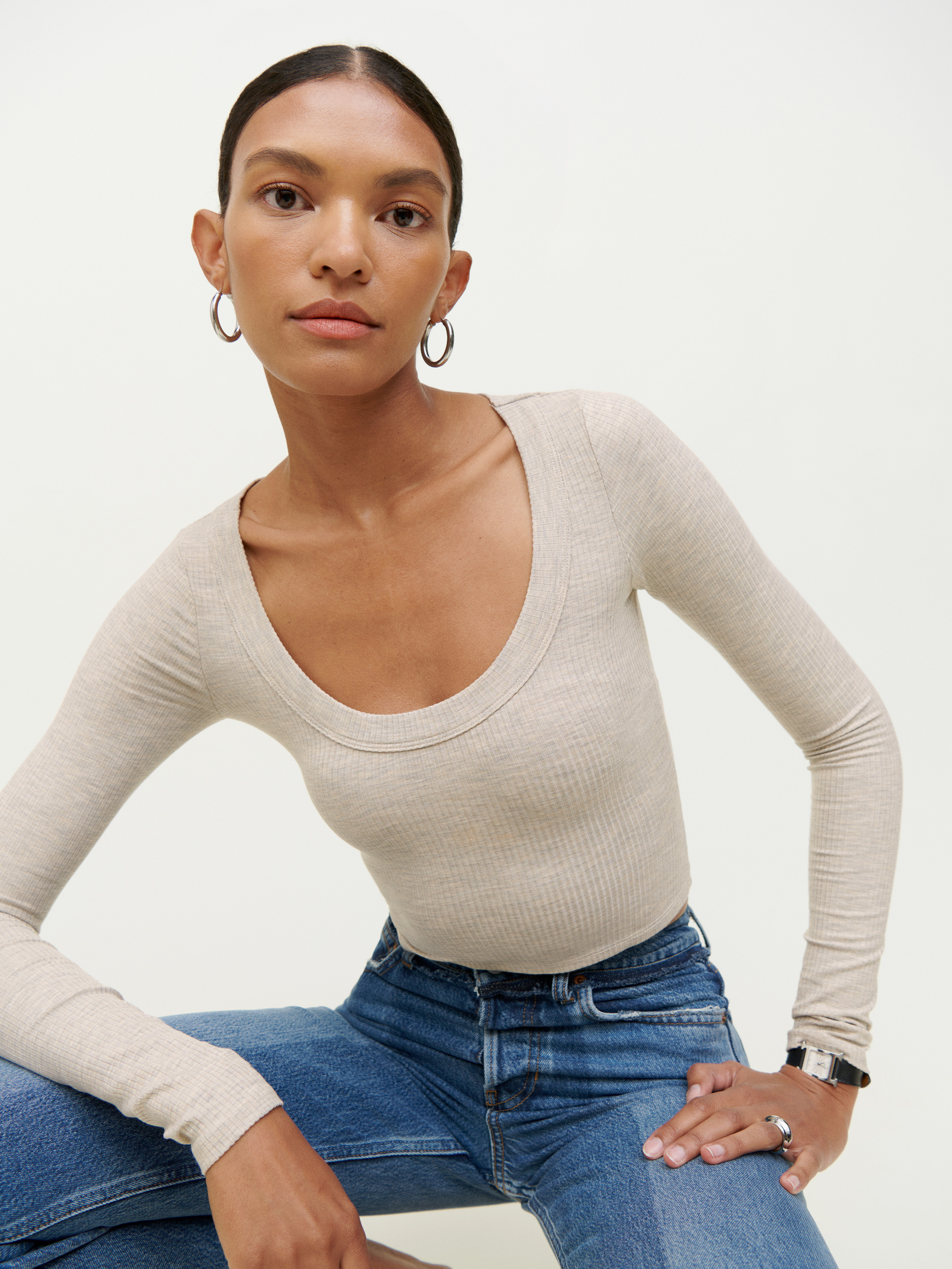 Paige Knit Top | Reformation (Global)