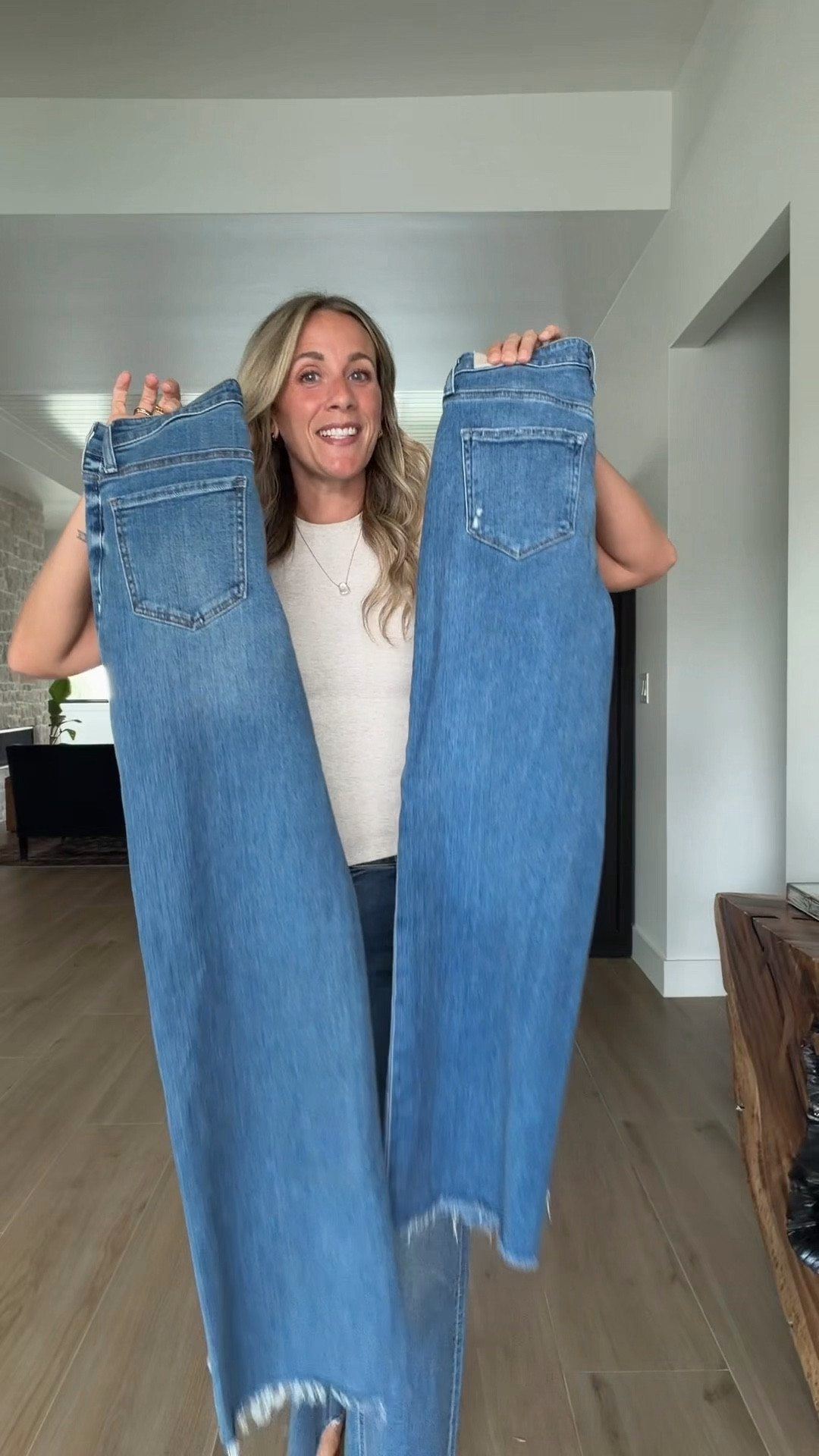 5’9” wearing a 27 in both jeans. 30” inseam in the quince jeans and 31” inseam in the Paige jeans 

#LTKmomlife #LTKgrwm #LTKSaleAlert