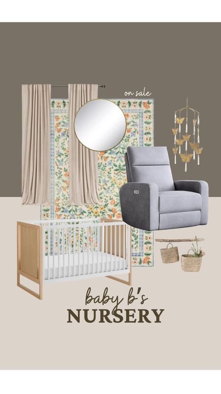 Baby B’s nursery!

Crib, rocking chair, rug