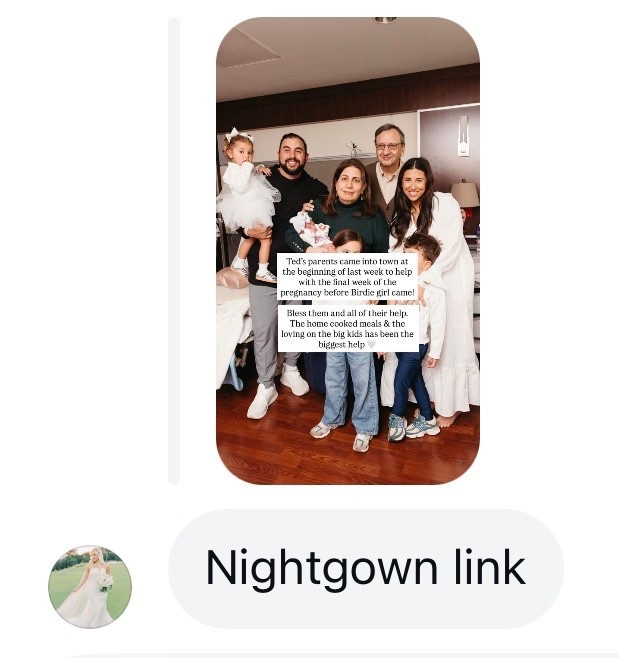 Lots of y’all are interested in the nightgown dress I wore in the hospital! So sad it’s out of stock, I ordered it back in November but I’ll link the same in a floral & similars! 

Size: large 

Dressupbuttercup.com #dressupbuttercup #dederaad 

#LTKgrwm #LTKmomlife #LTKootd