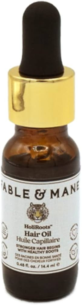 Fable & Mane Mini HoliRoots™ Pre-wash Hair Treatment Oil 0.48 oz/ 14.4 mL | Amazon (US)
