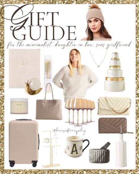 Gift guide for her, the minimalist, the daughter-in-law, sons girlfriend.  

#LTKstyletip #LTKfindsunder100 #LTKGiftGuide