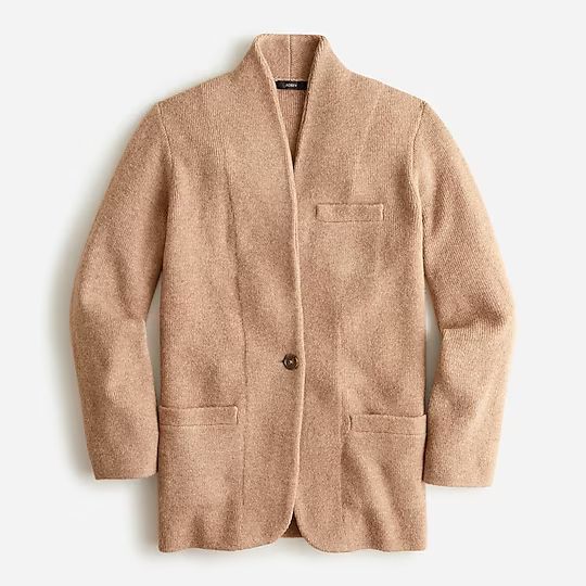 Cocoon sweater-blazer | J.Crew US