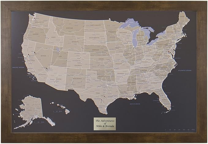 Visit the Push Pin Travel Maps Store | Amazon (US)