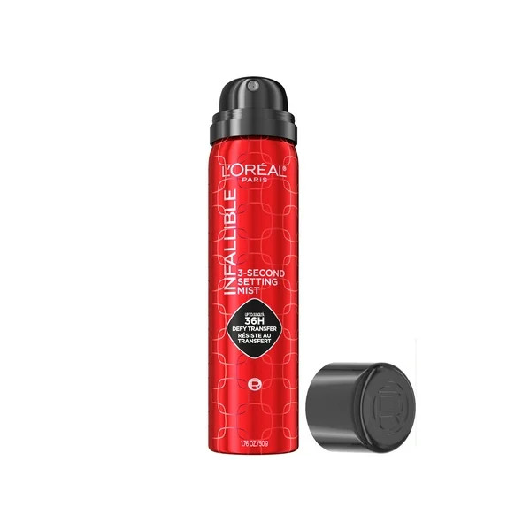 L'Oreal Paris Infallible 3- Second Setting Mist with Microfine, up to 36H Wear, Clear, 1.76 fl oz | Walmart (US)