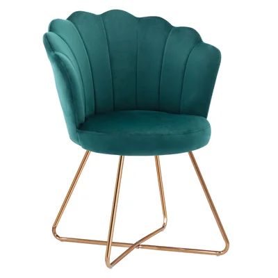 Schiavone Barrel Chair Mercer41 Upholstery Color: Atrovirens | Wayfair North America