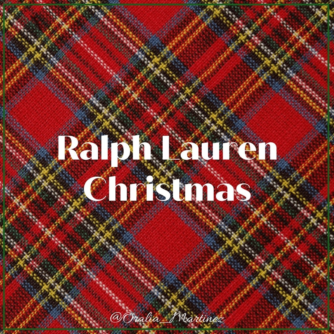 Everything you need for a Ralph Lauren Christmas.

#LTKHoliday #LTKSeasonal #LTKHome