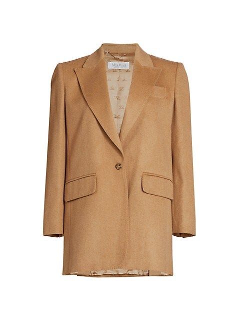 Eva Camel Wool Jacket | Saks Fifth Avenue
