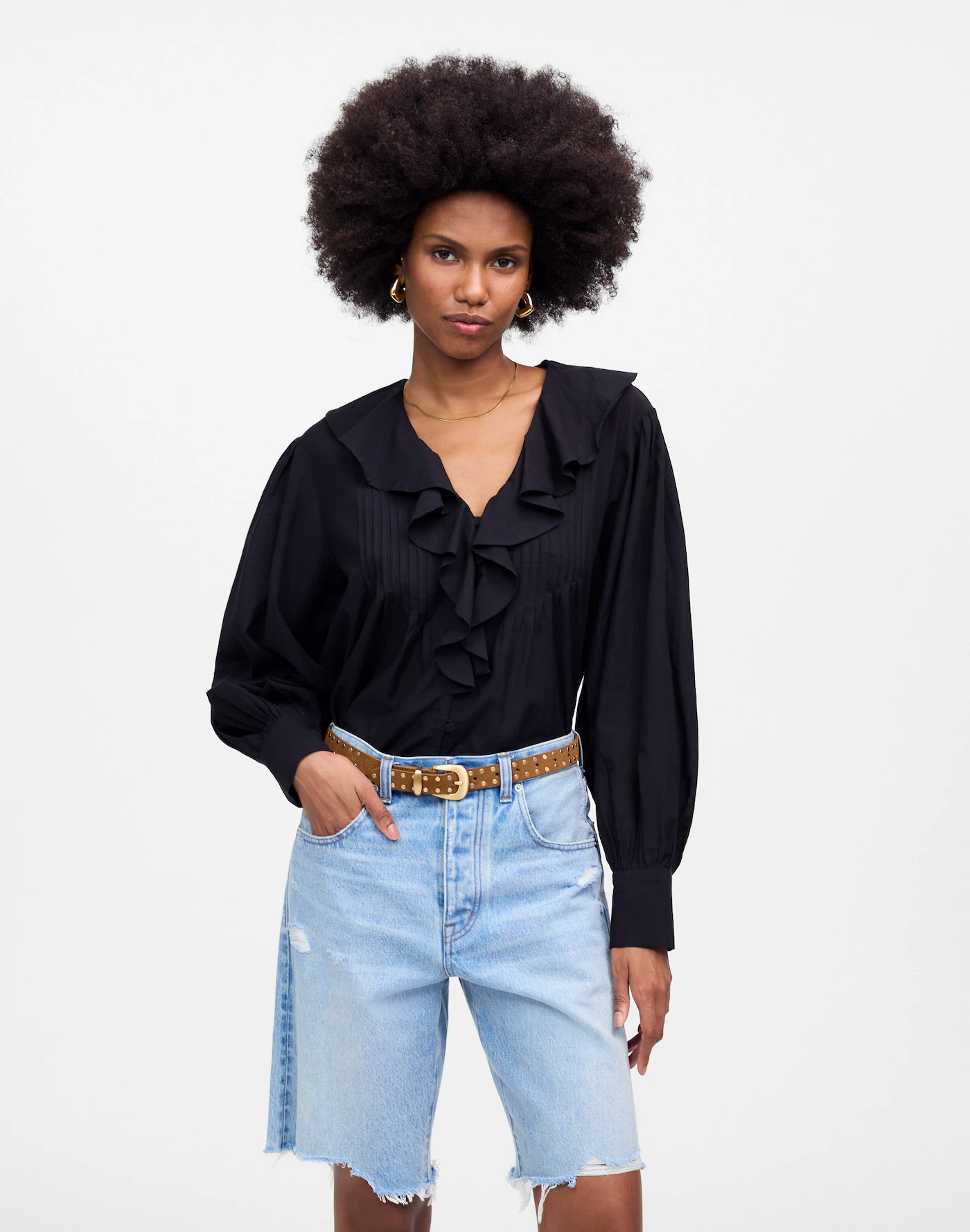 The Essex Long Baggy Short | Madewell