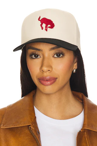 Horse Cap in Cream & Red | Revolve Clothing (Global)