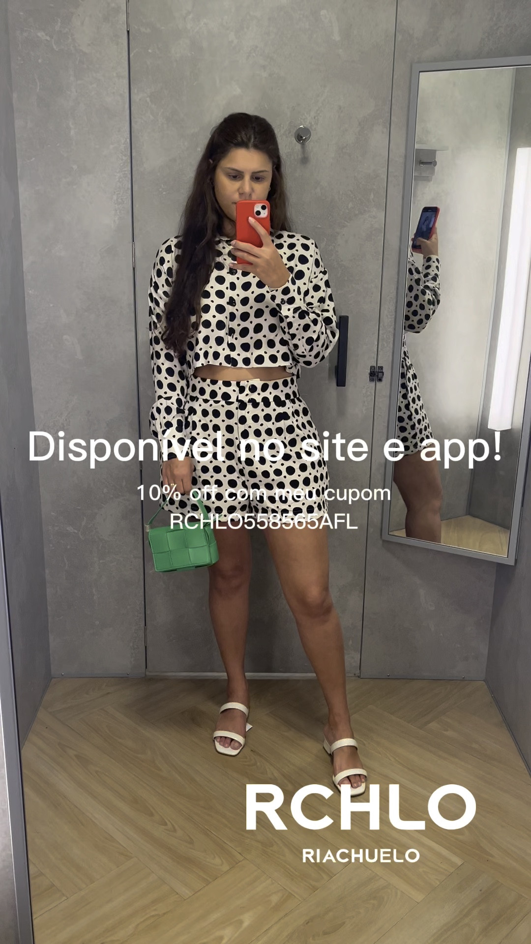 News ! Novidade na @riachuelo site e app !!🚨 10% off usando meu cupom RCHLO558565AFL #SomosRchlovers #RiachueloLTKChallenge

Descontos progressivos do site
R$ 20 OFF  Nas compras acima de R$ 200
R$ 50 OFF Nas compras acima de R$ 250
R$ 90 OFF Nas compras acima de R$ 350

Referência das peças:

Camisa P Ref: 15001628002
Shorts M Ref: 15001954004 
Sandália branca 37 Ref: 15086267
Bolsa mini verde  Ref: 14718529001

#LTKcurves #LTKSale #LTKbrasil