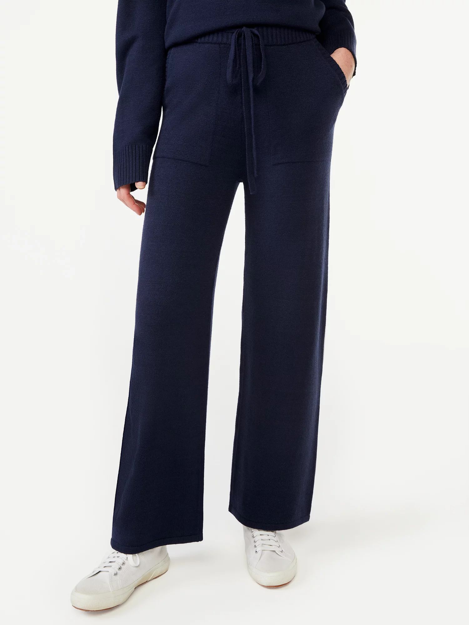 Free Assembly Women's Straight Leg Sweater Pants - Walmart.com | Walmart (US)