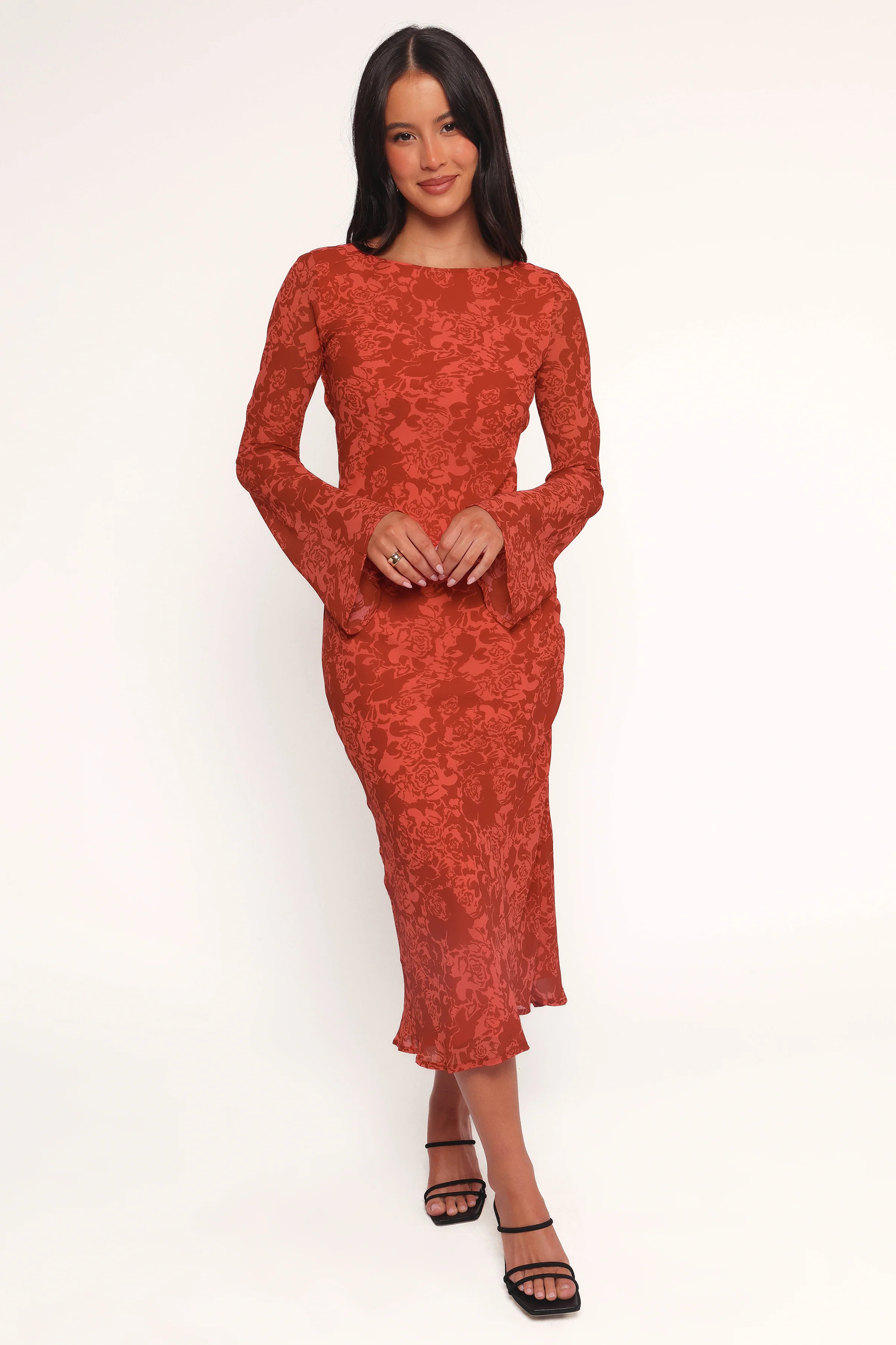 Talitha Maxi Dress - Red Roses | Petal & Pup (US)