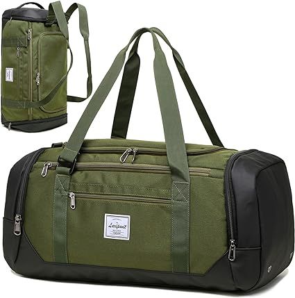 Laripwit Travel Duffle Bag for men 40L Medium Sports Gym Bag with Wet Pocket & Shoes Compartment ... | Amazon (US)