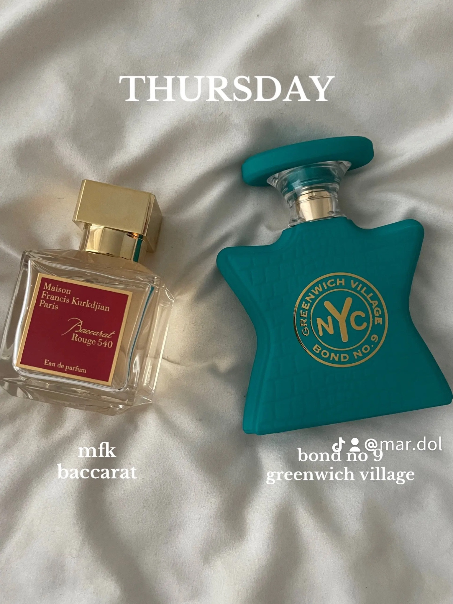 maison francis kurkdijan baccarat rouge 540 + bond no 9 greenwich village 

can easily catch these on sale or use first time/welcome codes!