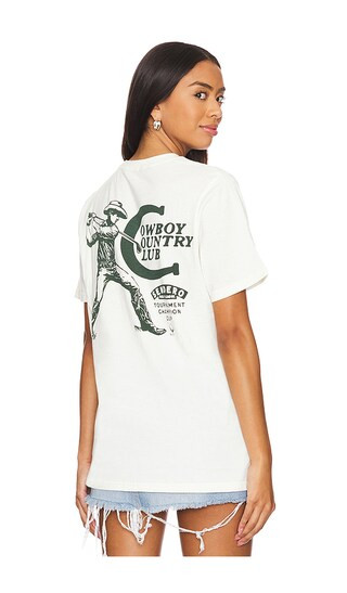 Cowboy Country Club Tee in White | Revolve Clothing (Global)