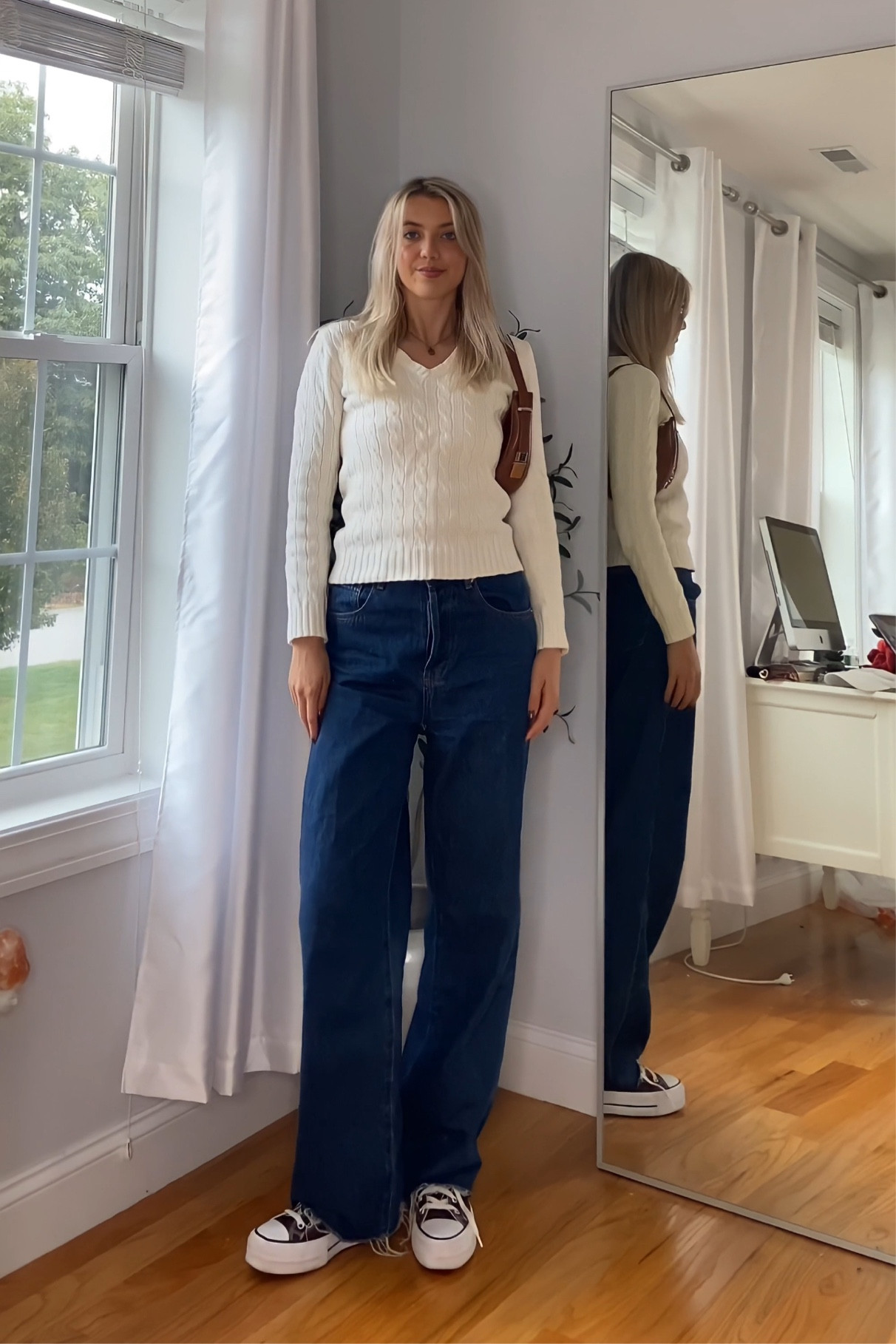 you cannot go wrong with a cable knit sweater for fall🍂

Fall outfit ideas, fall fashion, fall style, fall ootd, outfit of the day outfit ideas

#LTKfindsunder100 #LTKstyletip